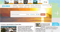Desktop Screenshot of al-gouna.de